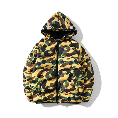 Abrigo Acolchado Estilo Camuflaje Clásico - Image 4