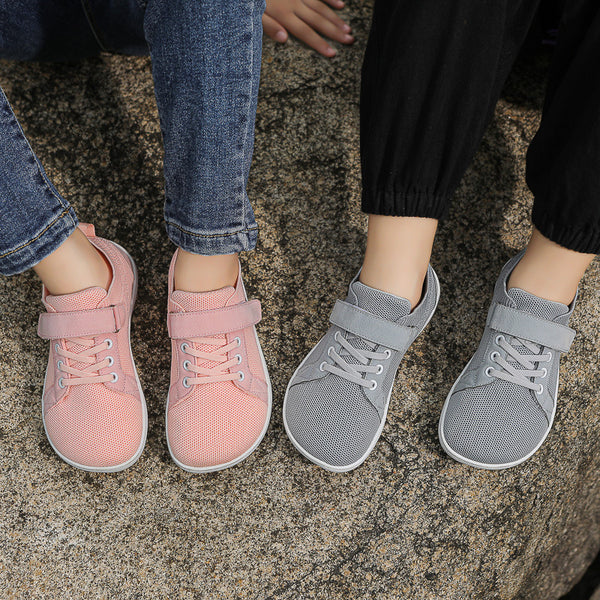 Zapatos Infantiles Big Foot Punta Ancha con Suela Suave