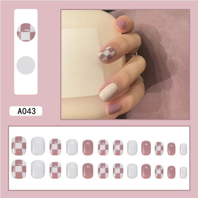 Uñas Postizas Removibles con Diamantes - Image 7