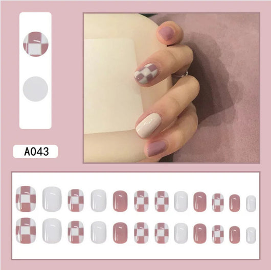 Uñas Postizas Removibles con Diamantes - Image 7