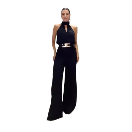 Pantalón Ancho Mujer Cuello Redondo Cintura Alta - Importación Moda - Image 5
