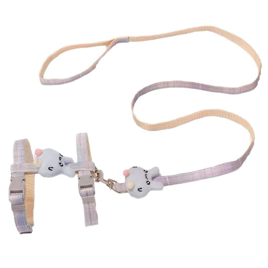 Arnés de Paseo en Forma de I con Cuerda de Sujeción para Mascotas - Image 4