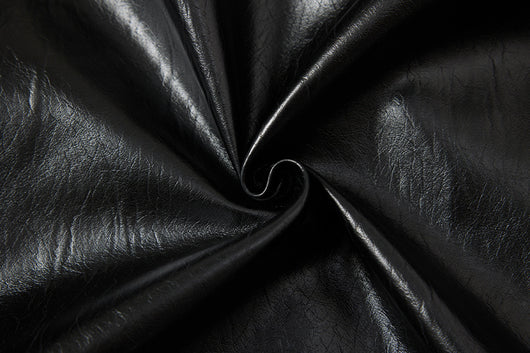 Chaqueta de Cuero PU Estilo Motociclista Americana con Parches - Image 8