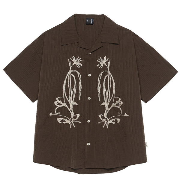 Camisa Tipo Cubana Impermeable de Secado Rápido