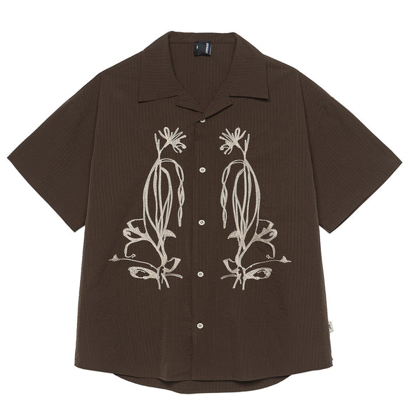 Camisa Tipo Cubana Impermeable de Secado Rápido