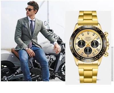Reloj Mecánico para Hombre con Calendario y Movimiento Quartz - Image 23