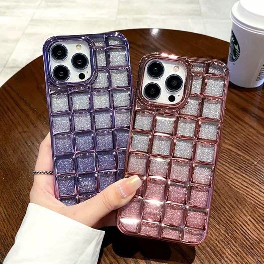 Funda Degradada con Patrón 3D - Protección Suave y Elegante - Image 6