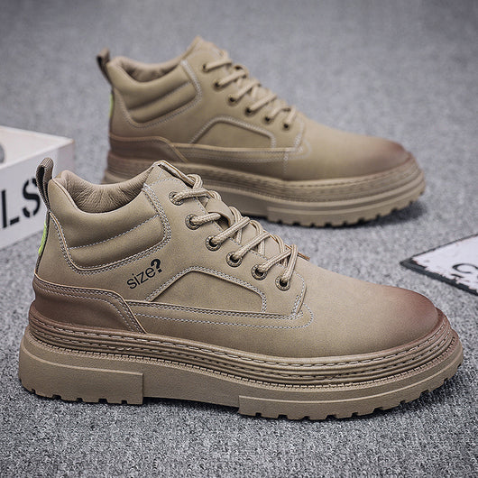 Botas Altas Estilo Británico para Hombre con Suela Reforzada - Image 16