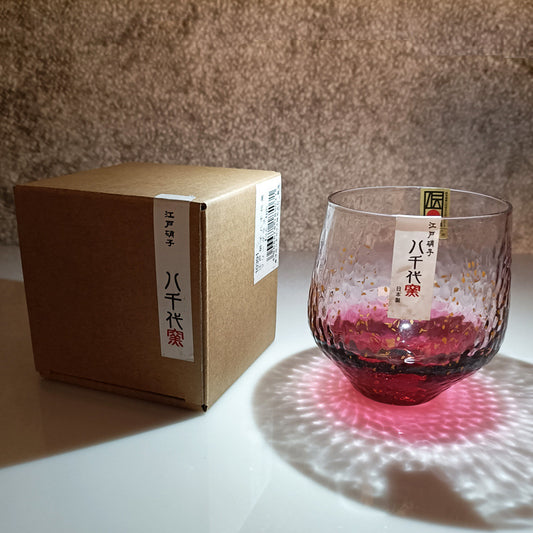 Vaso de Whiskey Estilo Japonés con Diseño de Estrella