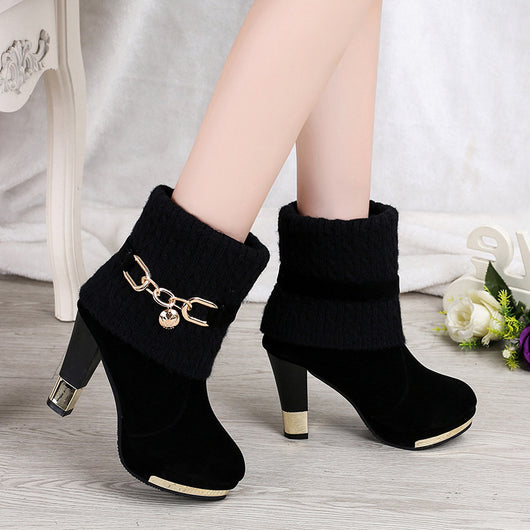 Botas de Lana Acolchada con Forro Térmico - Image 12