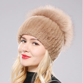 Gorro de Invierno de Piel de Conejo Rex - Abrigo Máximo - Image 16