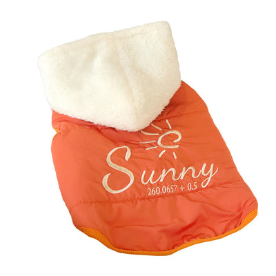 Abrigo Térmico Reversible para Perros y Gatos - Algodón Grueso con Forro Polar Invierno - Image 5