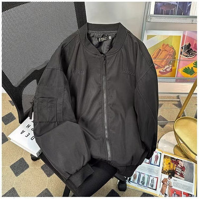 Chaqueta Bomber Oversize para Parejas - Image 16