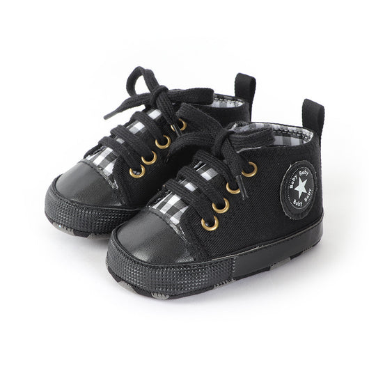 Zapatos para Bebé con Suela Suave Antideslizante - Lona Clásica - Image 6