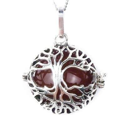 Colgante Hueco de Ágata Cristal Natural con los Siete Chakras - Image 4