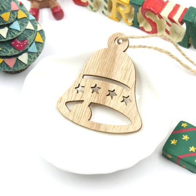 Adorno Navideño de Madera - Reno con Copo de Nieve - Image 3