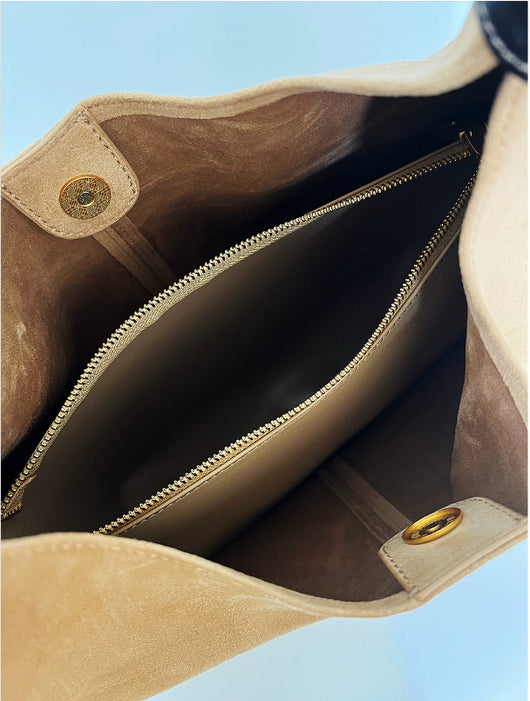 Bolso de Terciopelo de Gran Capacidad con Diseño Exclusivo - Image 5