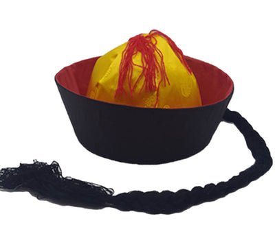 Sombrero Imperial Qianlong para Danza y Presentaciones Escénicas - Image 8