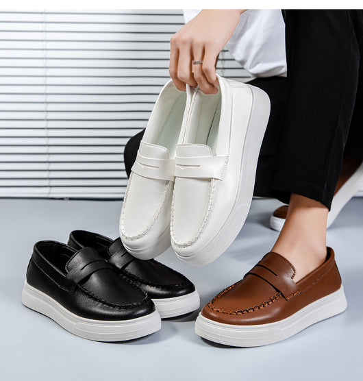 Zapatos Casuales Británicos Estilo Verano Transpirables Gommino - Image 17