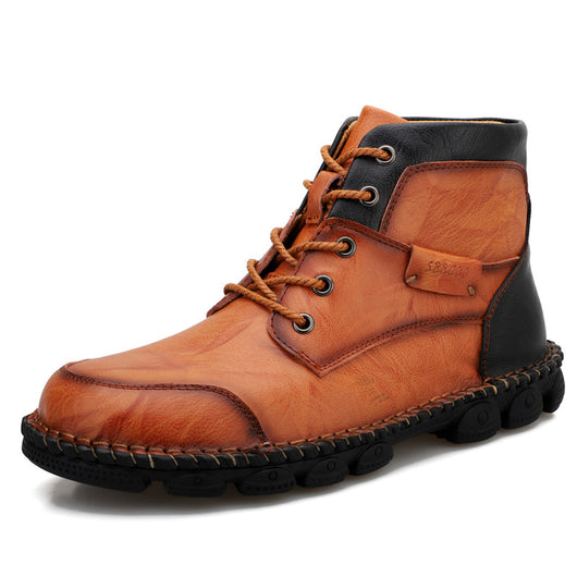 Botas Martin Altas de Trabajo Estilo Británico para Hombre - Image 4