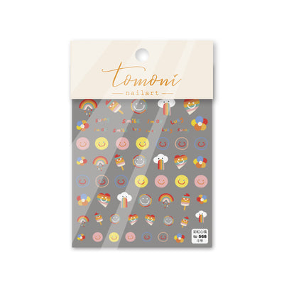 Calcomanías de Uñas 5D con Adhesivo Japonés - Frutas y Flores Coloridas - Image 7