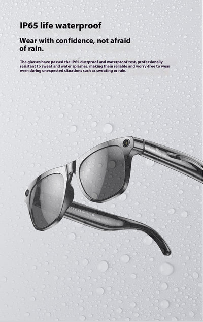 Gafas Inteligentes con Cámara, Traductor IA y Bluetooth - Image 8