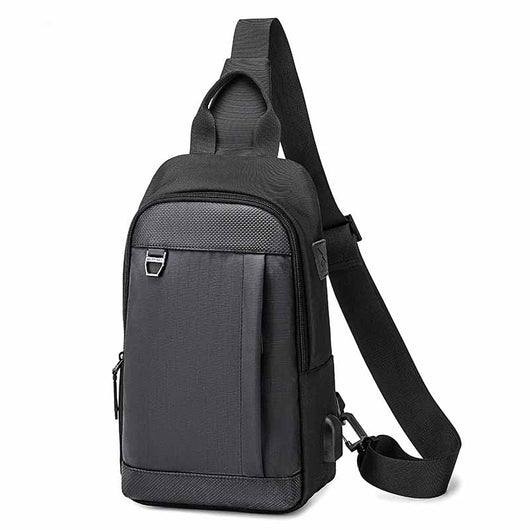 Bolsa Mensajero Minimalista para Hombre en Poliéster - Image 2