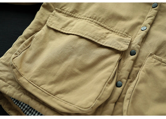 Abrigo Acolchado Talla Grande para Mujer con Bolsillos - Calidez y Comodidad - Image 19