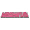 Teclado Mecánico Pudding 108 Teclas PBT104 - Diseño Translúcido Efecto Leche Bicolor