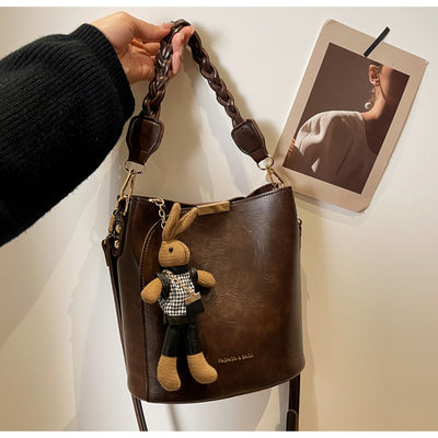 Bolsa Retro Estilo Messenger con Diseño de Cubo Portátil - Image 25