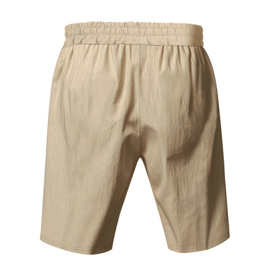 Conjunto de Verano para Hombre: Camisa Manga Corta y Shorts con Cordón - Image 35