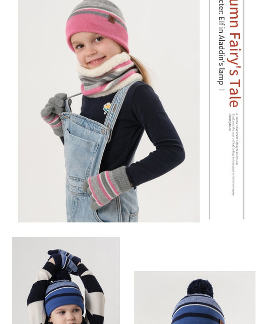 Conjunto Invernal Completo: Gorro, Bufanda y Guantes Acolchados - Image 15