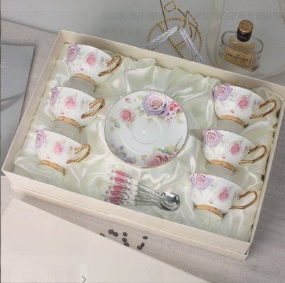 Juego de Tazas de Cerámica Europeas para Café - Image 2