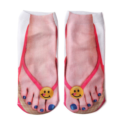 Calcetines Personalizados de Algodón con Estampado 3D Calavera de Cerdo para Hombre y Mujer - Image 26