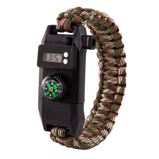 Reloj Supervivencia Multifuncional con Cuerda y Paraguas para Aventuras - Image 7