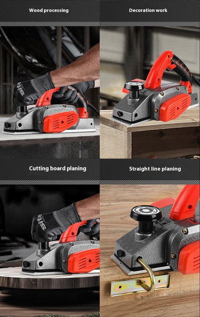 Cepillo Eléctrico Portátil para Madera y Superficies - Image 9