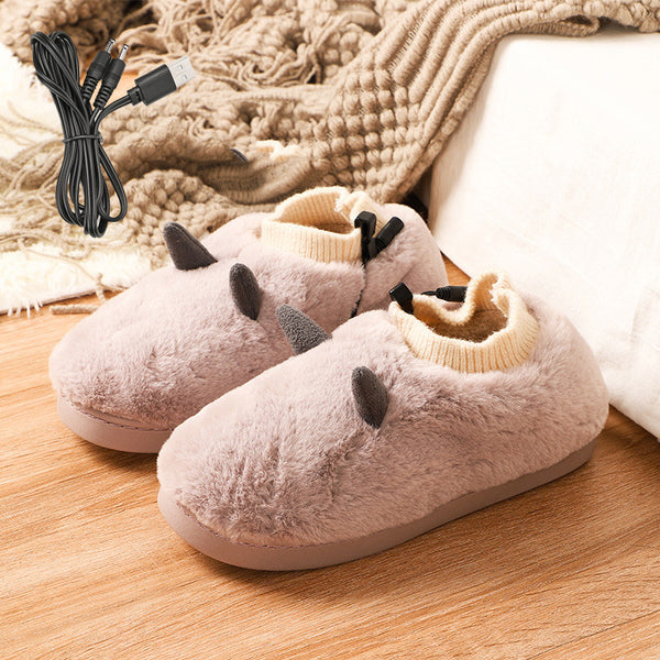 Calentador de Pies Eléctrico USB - Pantuflas Térmicas Portátiles