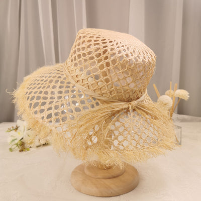 Sombrero de Rafia Francés Vintage Tendencia - Image 10