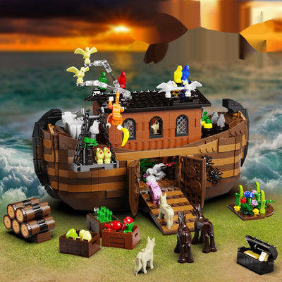 Set de Bloques de Construcción Serie Barcos - Juguete Armable Educativo - Image 6
