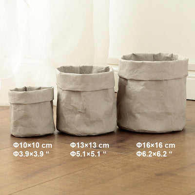 Maceta de Tela y Cuero - Diseño Minimalista y Funcional - Image 8
