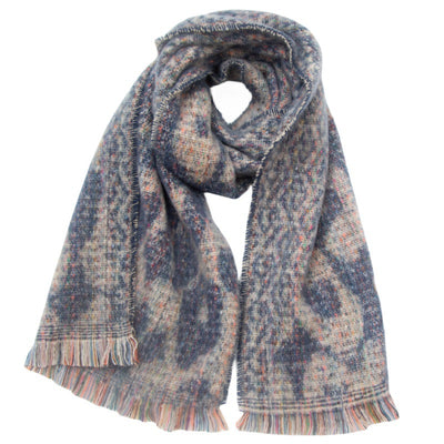 Bufanda Corta Estampado Leopardo Unisex - Diseño Europeo y Americano - Image 9