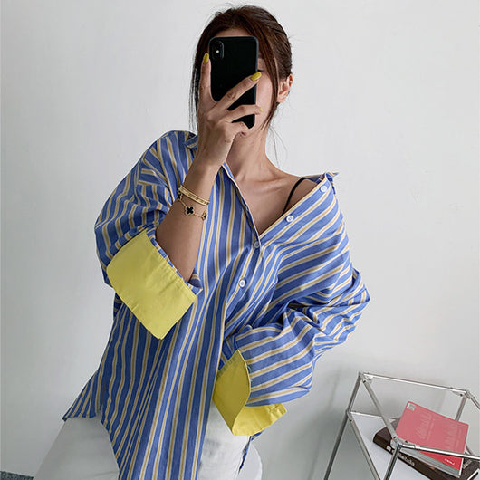 Blusa Casual de Largo Medio - Estilo Versátil y Cómodo - Image 3