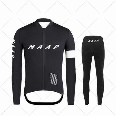 Jersey Térmico de Ciclismo Manga Larga para Primavera y Otoño - Image 5