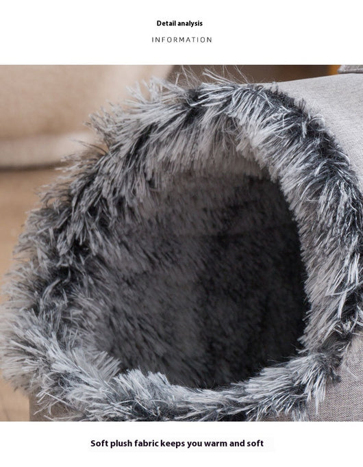 Nido Térmico para Gatos con Forro Polar - Saco de Dormir Cerrado Otoño e Invierno - Image 17