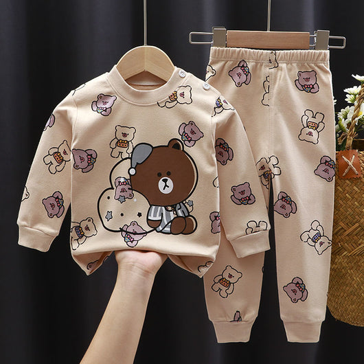 Conjunto de Ropa Interior Infantil Algodón Primavera Otoño - Image 51