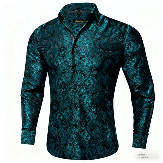 Camisa Casual Deportiva Holgada con Solapa para Hombre - Image 31