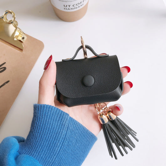 Bolsa de Cuero para Audífonos Tres Generaciones: Elegancia Versátil y Funcional - Image 4