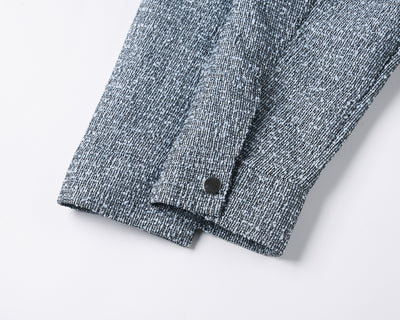 Chaqueta Suelta de Tweed Tejido para Pareja - Casual Hombre - Image 14
