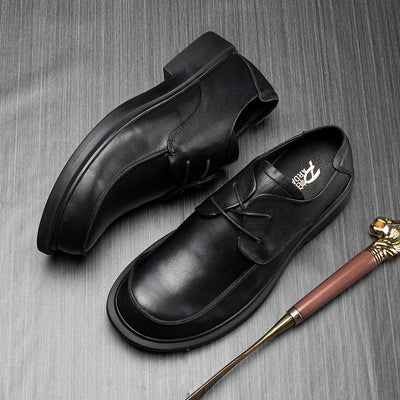 Zapatos de Cuero con Cordones Estilo Británico - Casual y Elegante - Image 3