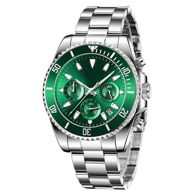 Reloj Deportivo de Acero Inoxidable con Luz Nocturna y Resistencia al Agua - Image 12